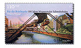 Stamp Germany 2001 MiNr2171 Wuppertaler Schwebebahn.jpg