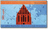 Stamp Germany 2001 MiNr2195 Katharinenkloster und Deutsches Meeresmuseum Stralsund.jpg