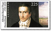 Stamp Germany 2002 MiNr2255 Albrecht Daniel Thaer.jpg