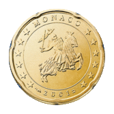 20 Cent Monaco 1. Serie