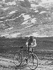 Octave Lapize bei der Tour de France