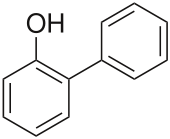 Strukturformel von 2-Phenylphenol