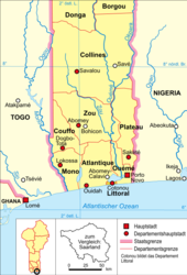 Cotonou im Departement Littoral