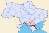 Nowa Kachowka in der Ukraine