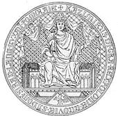 Das königliche Siegel von Kasimir dem Großen