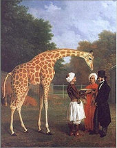 Jacques-Laurent Agasse: The Nubian Giraffe, 1827
