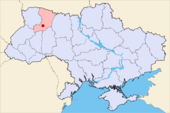 Riwne in der Ukraine