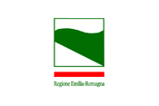 Flagge der Region Emilia-Romagna