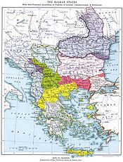 Grenzveränderungen durch die Balkankriege