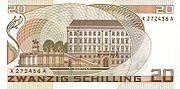 20 Schilling Moritz Daffinger Rückseite