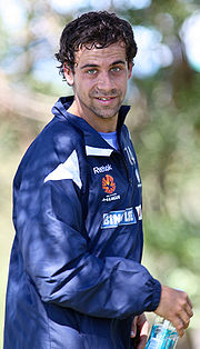 Brosque während einer Trainingseinheit mit dem Sydney FC (2009)