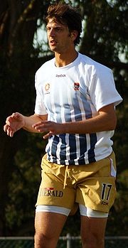 Kovacic beim Training der Newcastle Jets (2008)