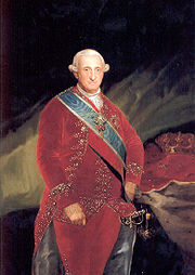 Offizielles Portrait von Karl IV. von Francisco de Goya