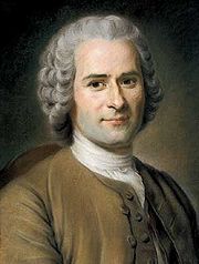 Jean-Jacques Rousseau, Pastell von Maurice Quentin de La Tour