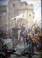 Jeanne d'Arc bei der Belagerung von Orléans