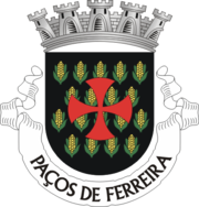 Wappen der Stadt Paços de Ferreira