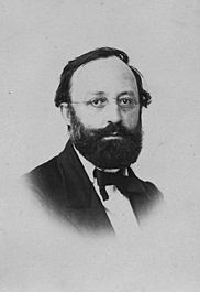 Gottfried Keller 1860, Fotografie von Adolf Grimminger