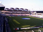 Blick in das Stade Gerland