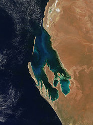 Satellitenbild der Shark Bay