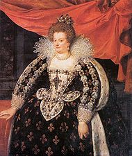 Maria de’ Medici im Krönungsornat