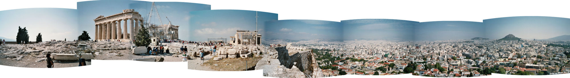 Panorama der Akropolis