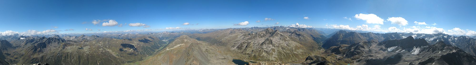 360°-Panorama vom Schwarzhorn