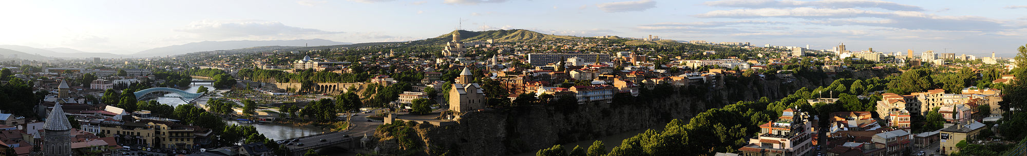 Blick über Tiflis
