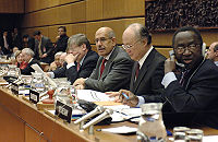 Außerordentliche Sitzung des Gouverneursrats der IAEO