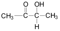 Strukturformel von 3-Hydroxy-2-butanon