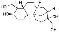 Strukturformel von Aphidicolin
