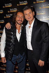 Bob Sinclar (links) und Antoine Baduel bei den burn FG. DJ Awards 2007