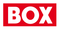 Logo der BOX