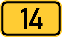 Bundesstraße 14 number.svg