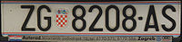 Croatian registration 3012.JPG