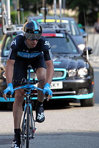 Dario Cioni bei der Tour de Romandie 2011