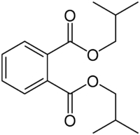 Struktur von Diisobutylphthalat