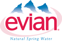Evian natural spring water logo.svg