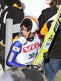 Fumihisa Yumoto beim Weltcup in Oslo im März 2010