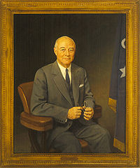 Porträt von G.M. Humphrey im Finanzministerium