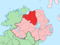 County Londonderry in Nordirland