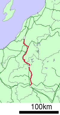Strecke der Jōetsu-Linie