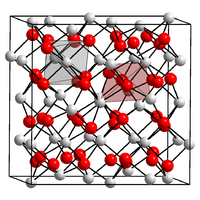 Kristallstruktur von γ-Curium(III)-oxid