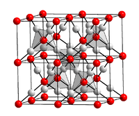 Kristallstruktur von Kupfer(I)-oxid