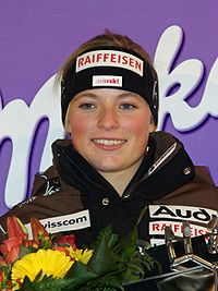 Lara Gut im Dezember 2008
