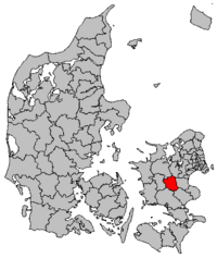 Lage von Ringsted in Dänemark
