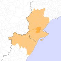 Karte Bistum Tortosa