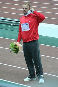 Robert Harting bei den Weltmeisterschaften 2007