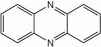 Struktur von Phenazin