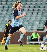 Grant bei einem Spiel mit dem Jugendteam des Sydney FC