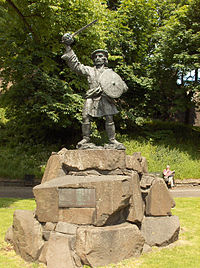 Statue von Rob Roy in Stirling